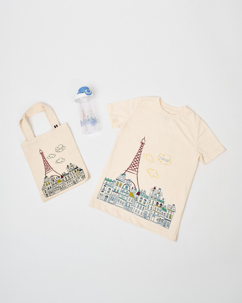 Mini Paris Rooftops Tote Bag - Official Eiffel Tower Store