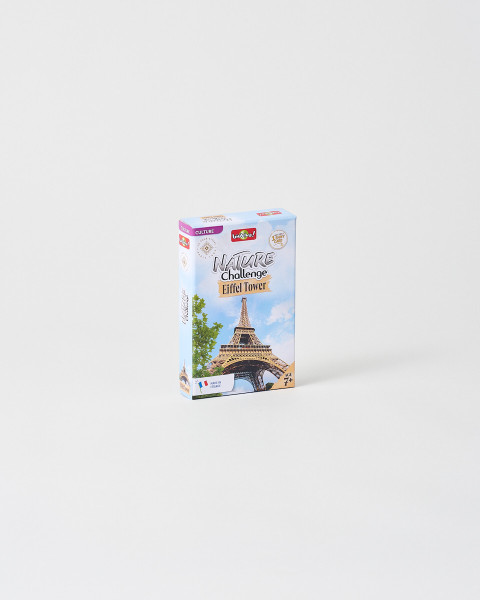 Juego de cartas Nature Challenge (versión inglesa) - Torre Eiffel