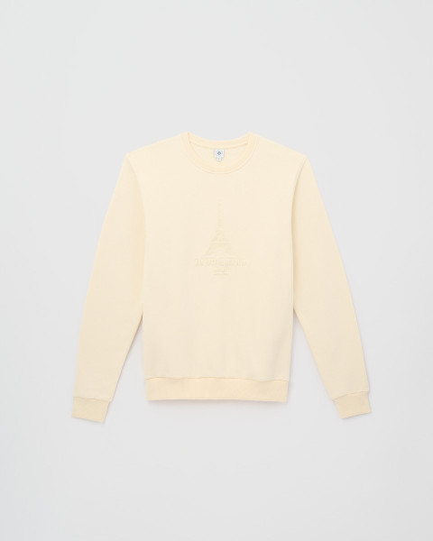 Ecru Cotton Sweater – Official Eiffel Tower Shop
