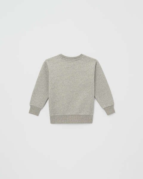 Kids’ Grey and White Cotton Sweater – Eiffel Tower Shop