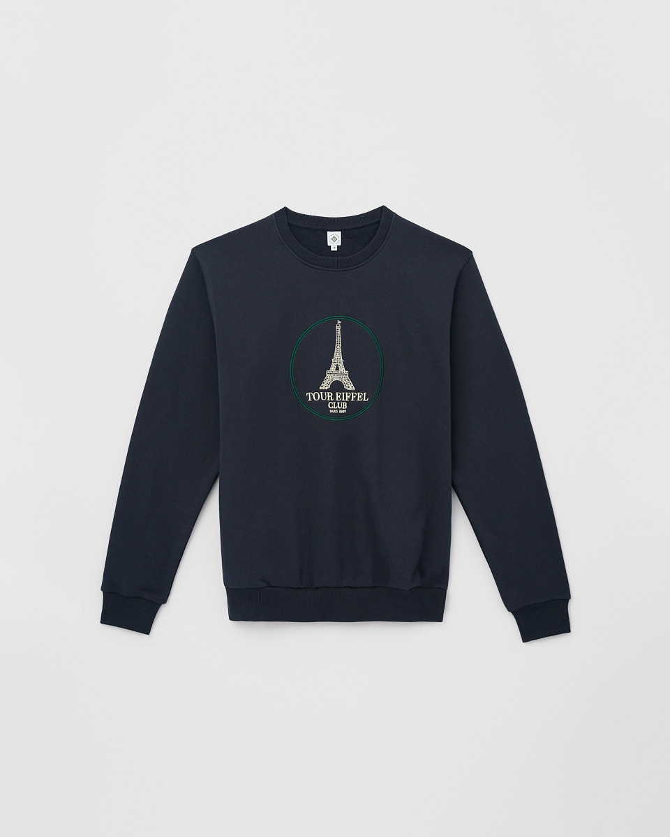 Jersey de algodón azul y verde – Tienda Oficial de la Torre Eiffel