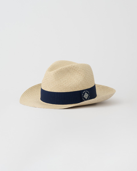 Sombrero de paja beige y azul – Tienda de la Torre Eiffel